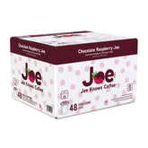 Joe Knows Coffee® Chocolate Raspberry Joe Single Serve 48ct Carton